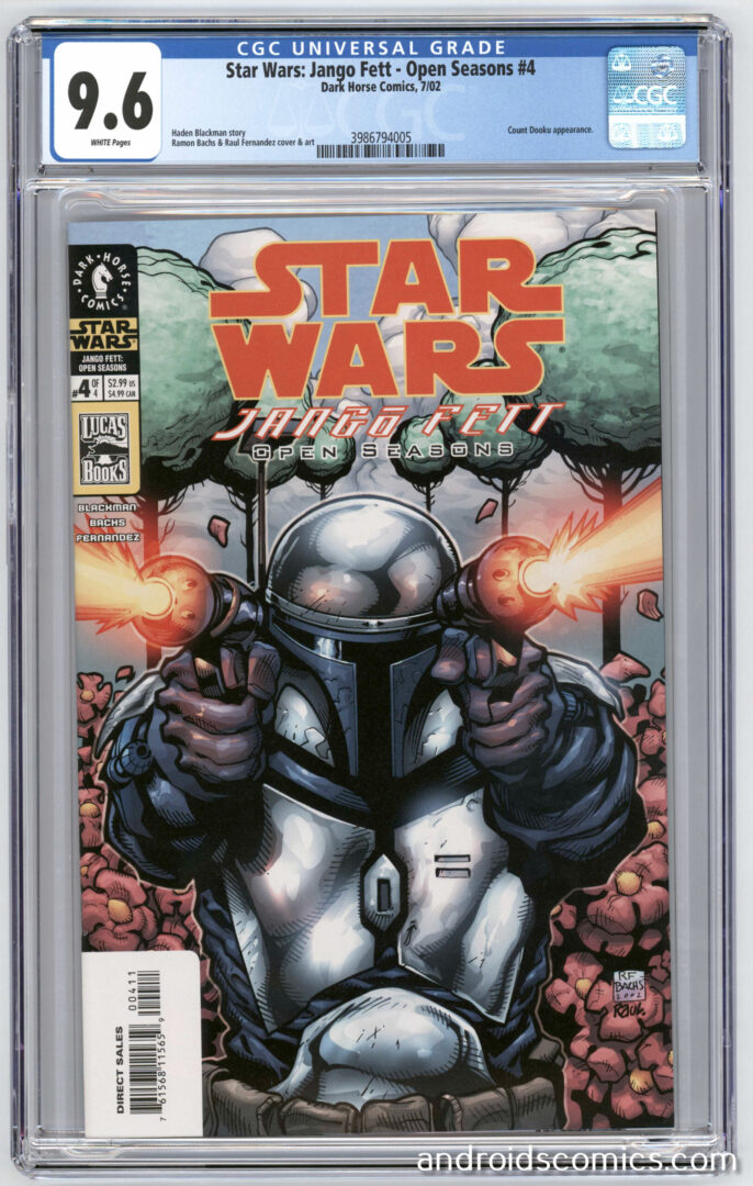 Star Wars Jango Fett - Open Seasons #4 CGC 9.6