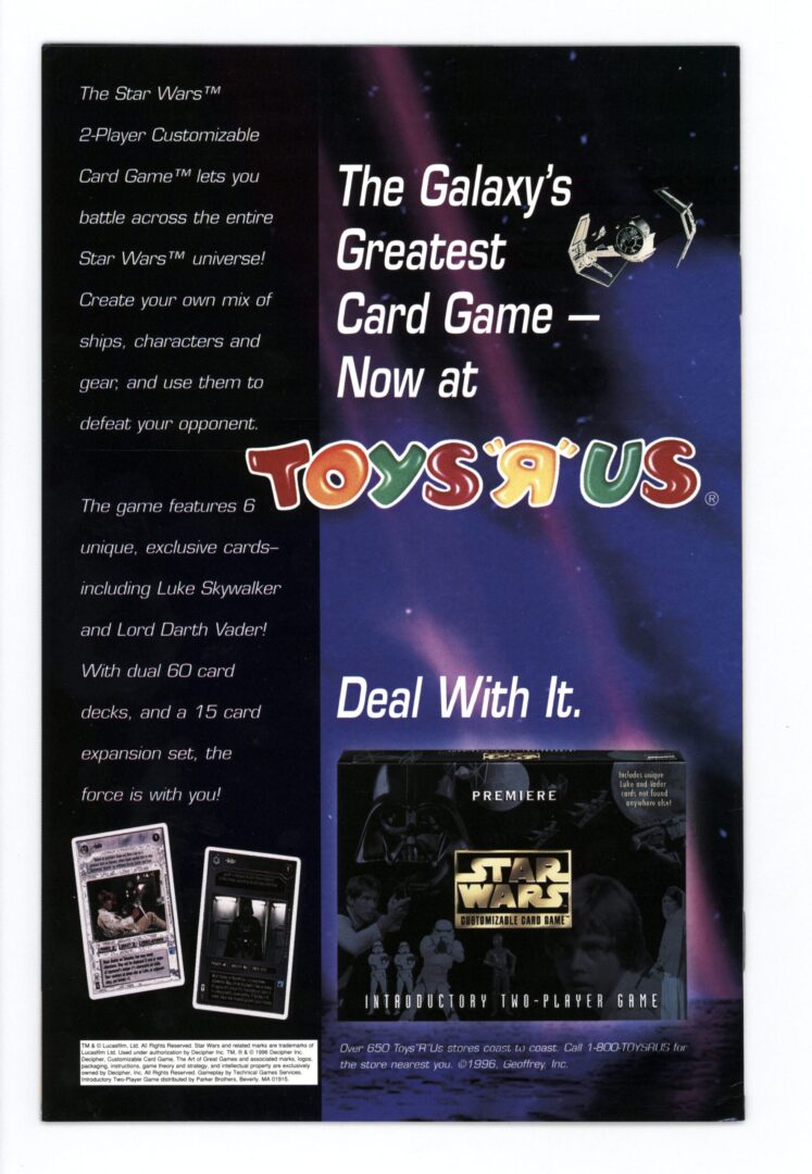 Star Wars Shadows of the Empire #1 VF- 1st appearance of Prince Xizor