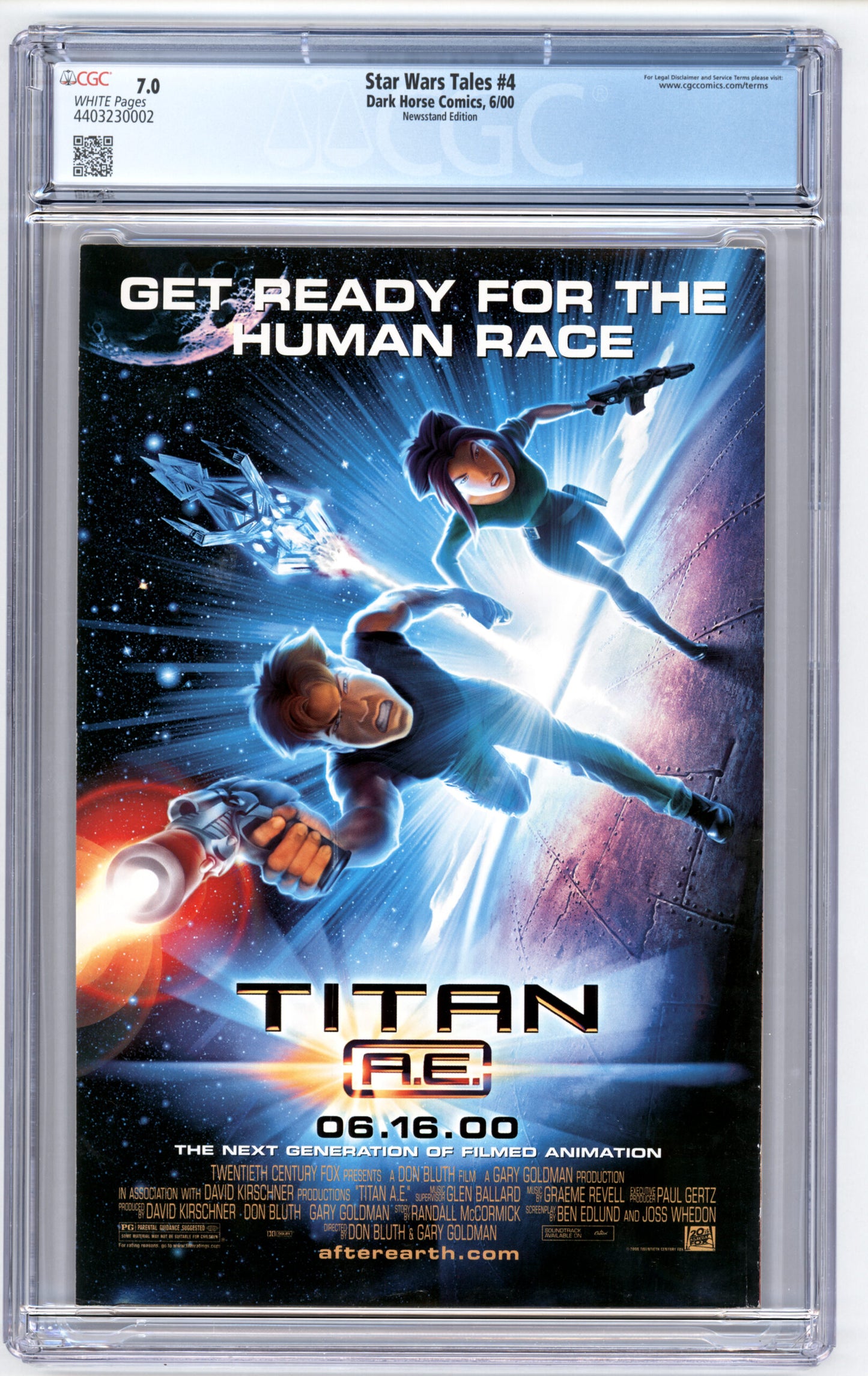 Star Wars Tales #4 CGC 7.0 Newsstand Edition