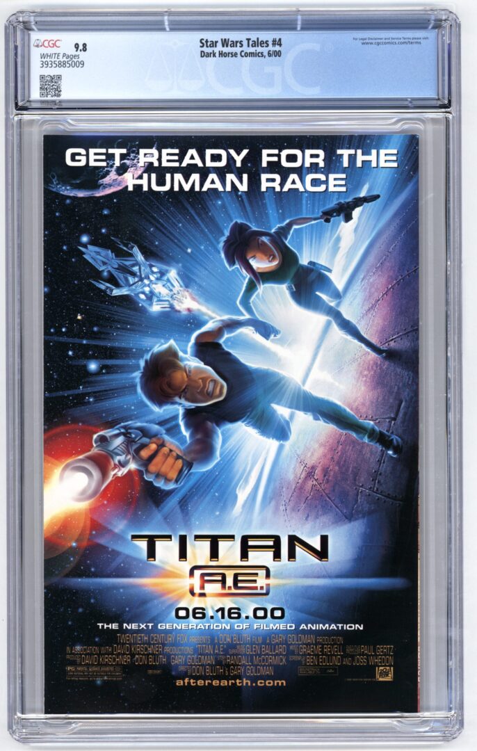 Star Wars Tales #4 CGC 9.8 1st appearance of a Dark Trooper