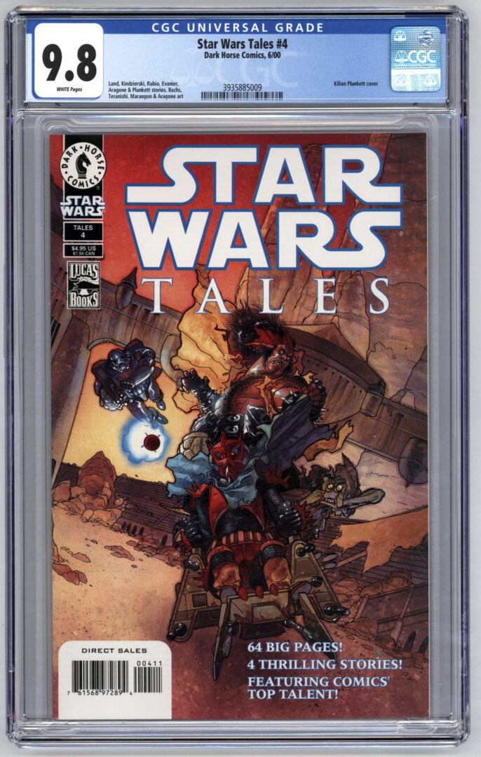 Star Wars Tales #4 CGC 9.8 1st appearance of a Dark Trooper