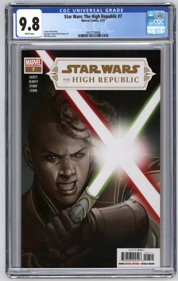 Star Wars The High Republic #7 CGC 9.8 1st App. of Darth Krall & Orla Jareni