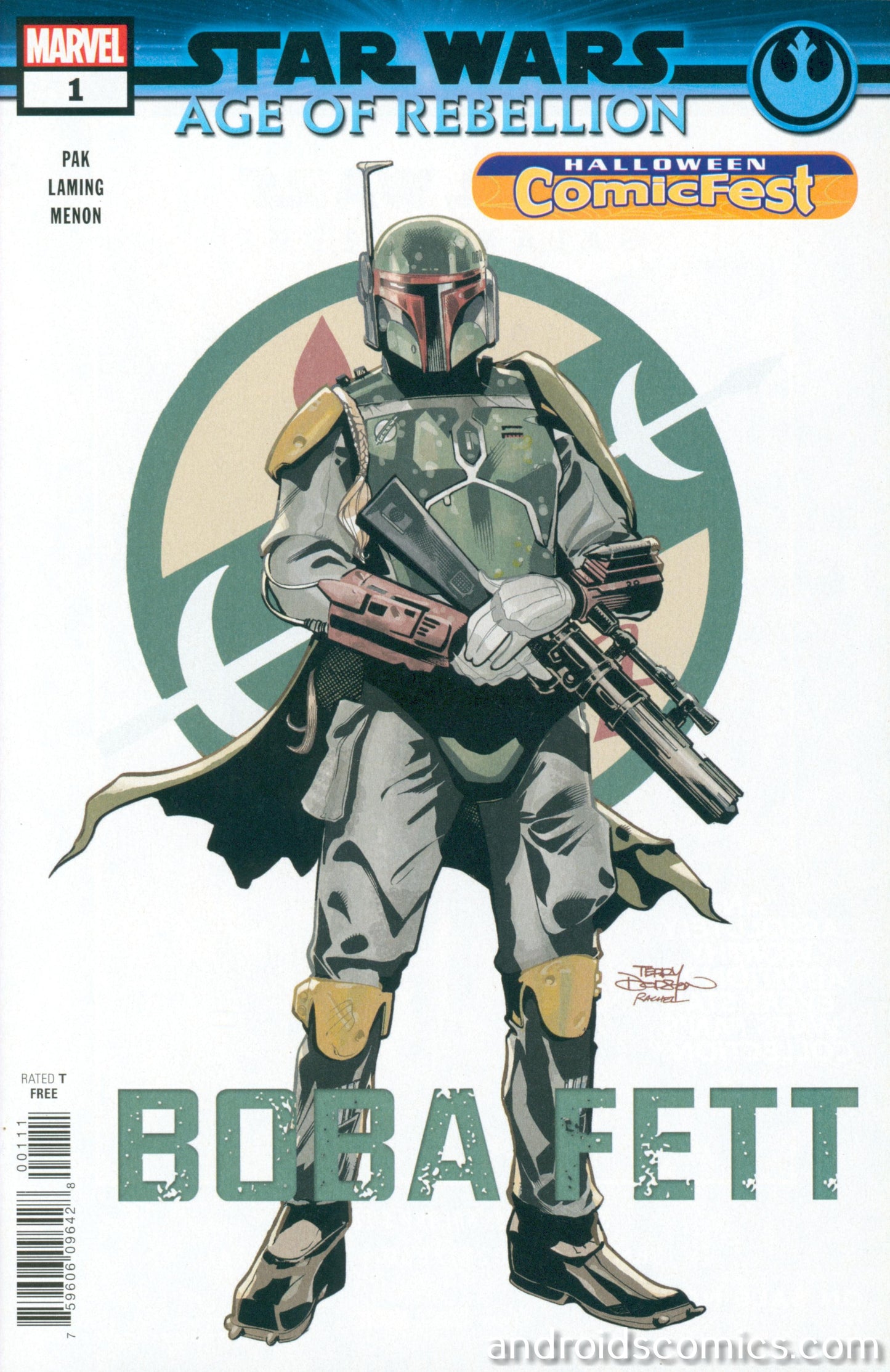 Star Wars Age of Rebellion Boba Fett #1 Halloween Comics Fest 2019