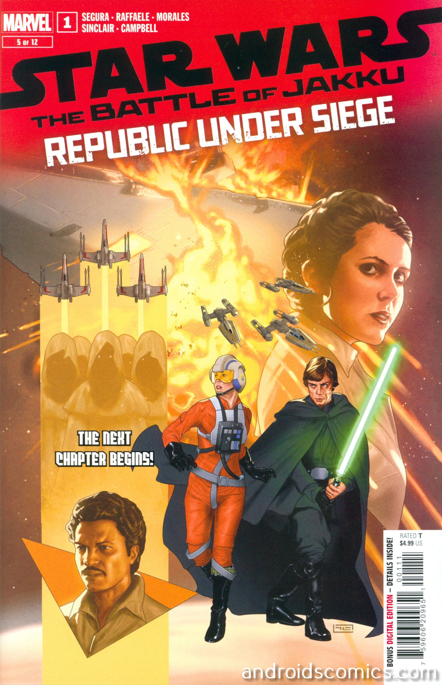 Star Wars: Battle Of Jakku Republic Under Siege #1