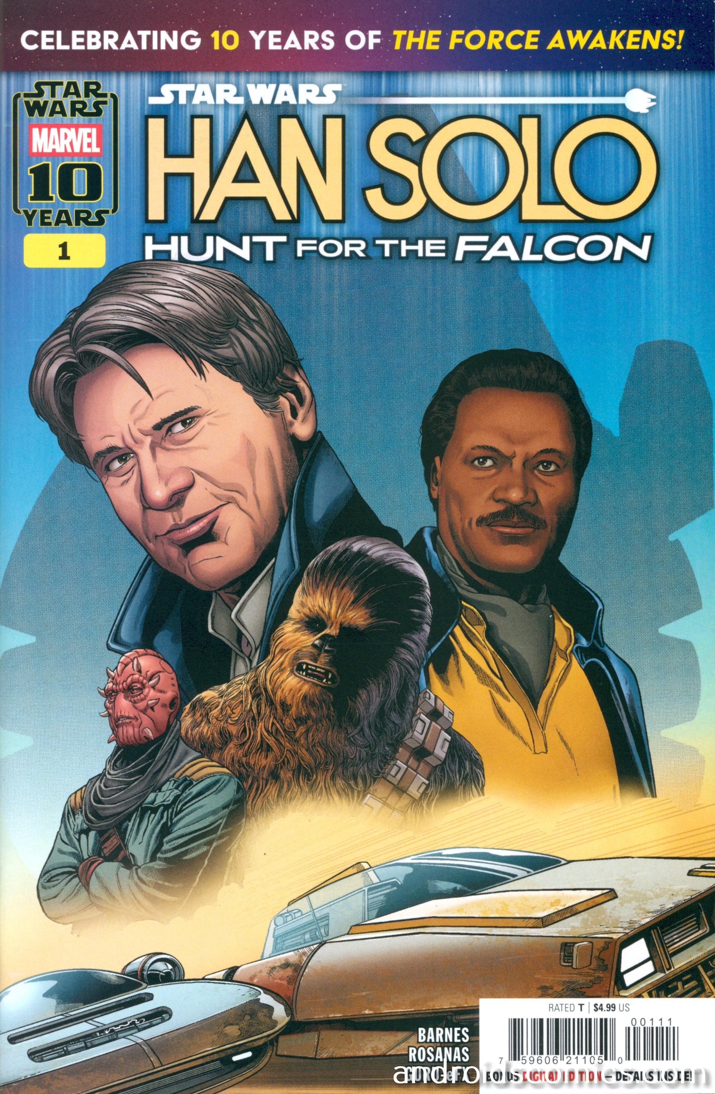 Star Wars: Han Solo Hunt For The Falcon #1