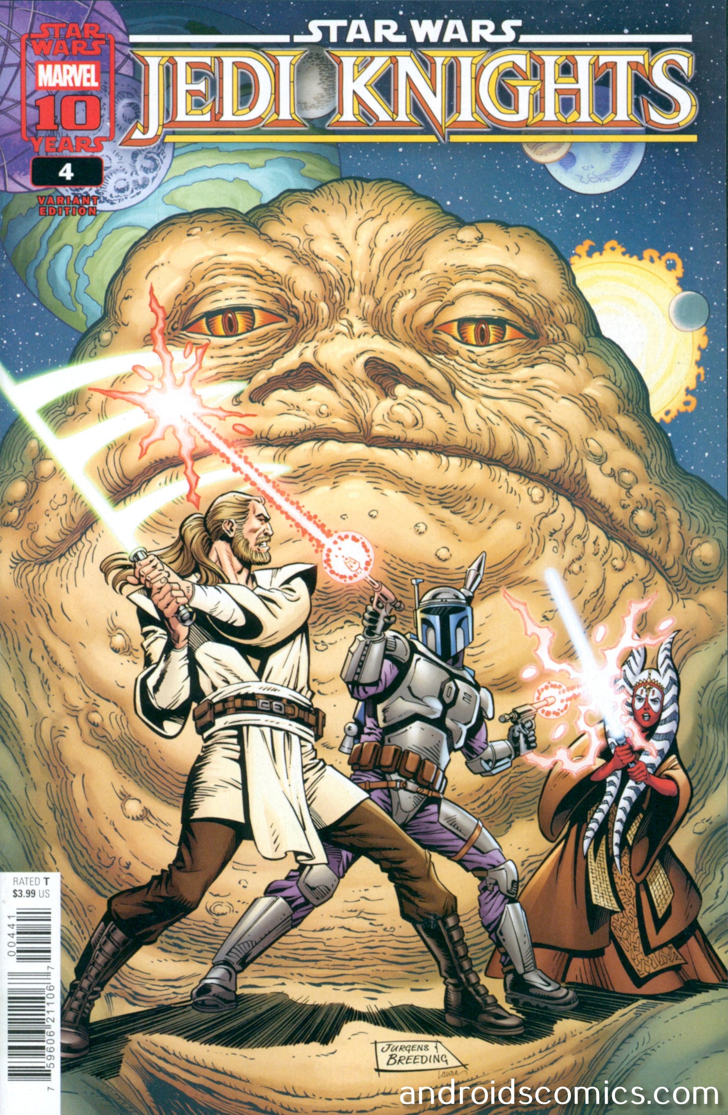 Star Wars: Jedi Knights #4 Dan Jurgens Classic Homage Variant