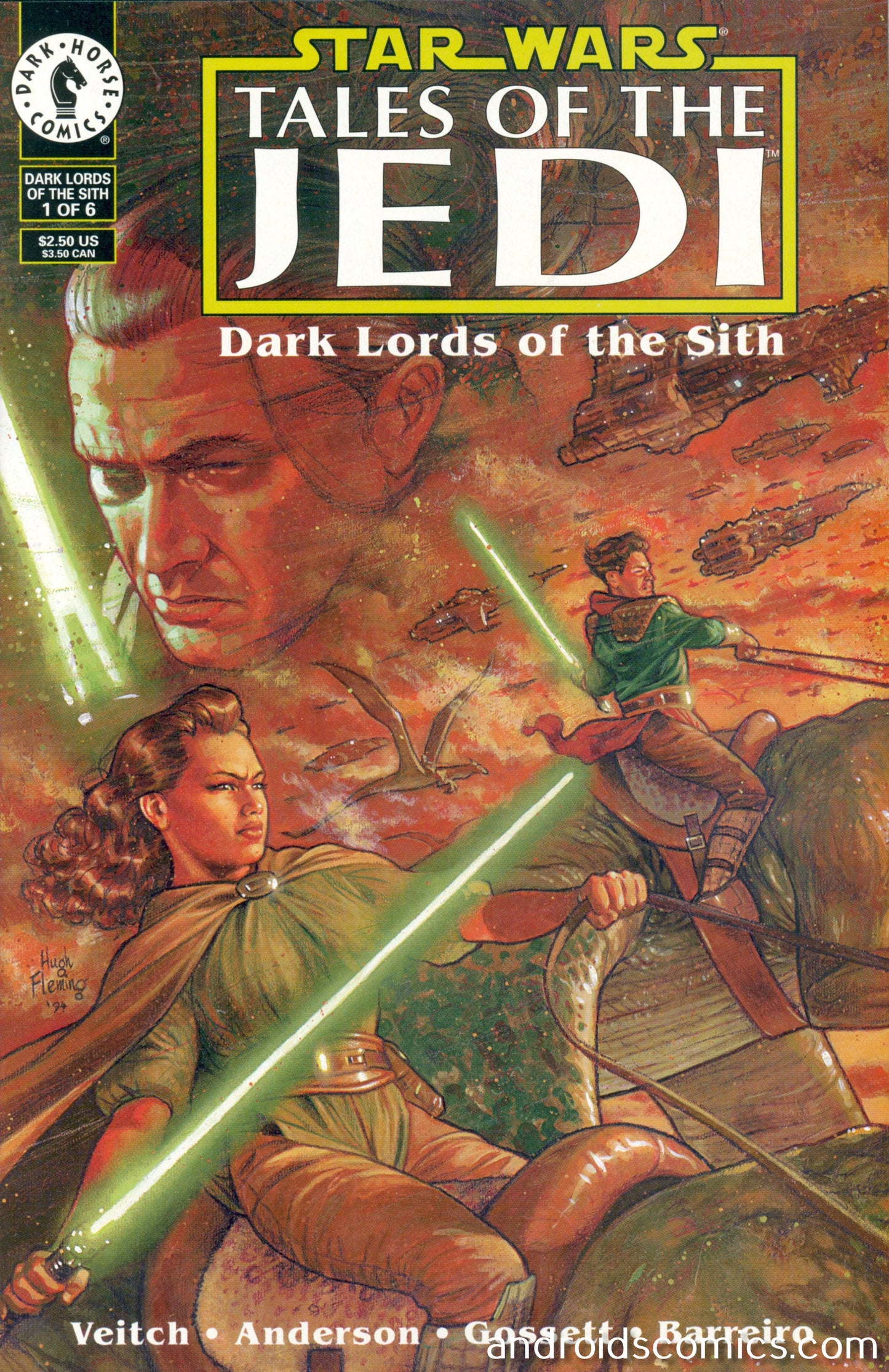 Star Wars Tales of the Jedi Dark Lords of the Sith #1
