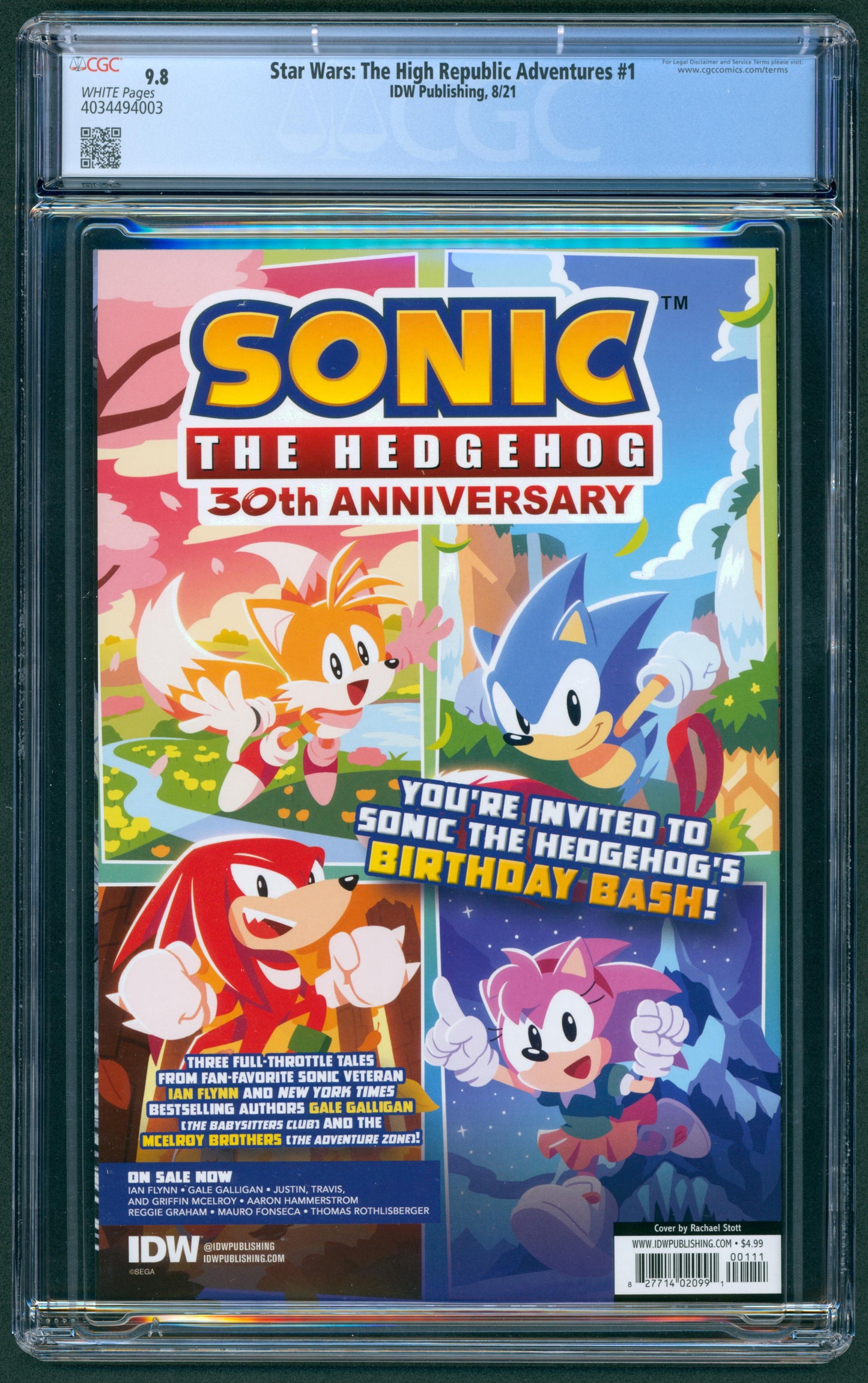 Star Wars The High Republic Adventures The Monster of Temple Peak #1 CGC 9.8