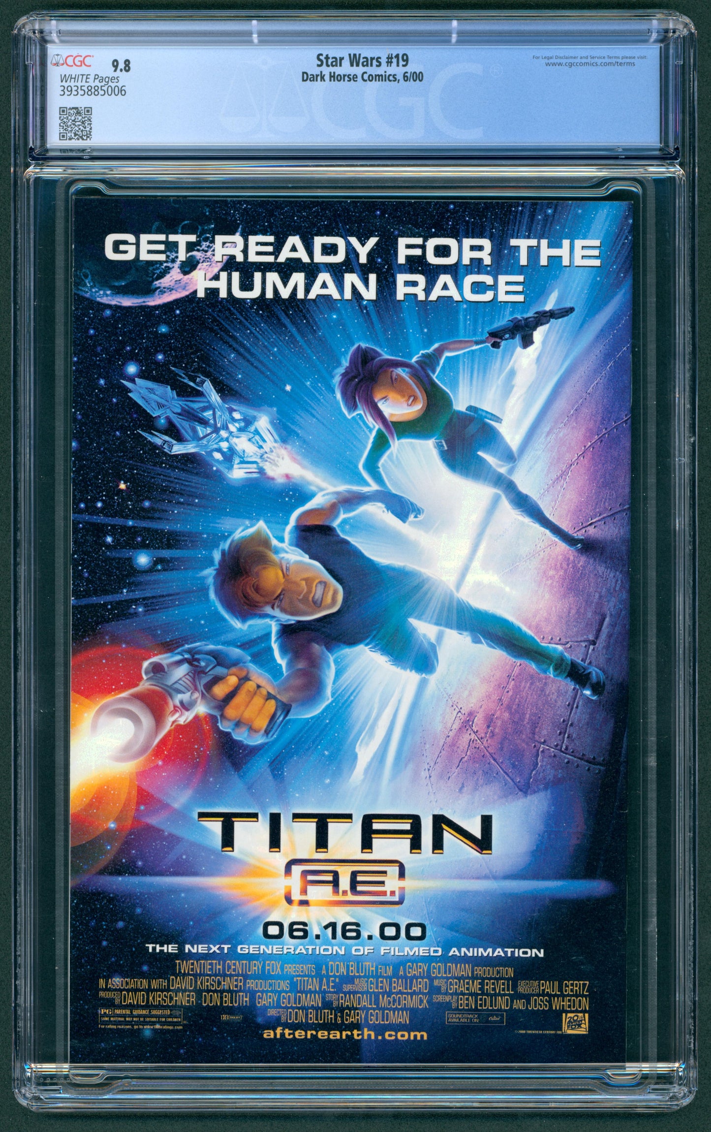 Star Wars #19 CGC 9.8 1st App. of Aayla Secura