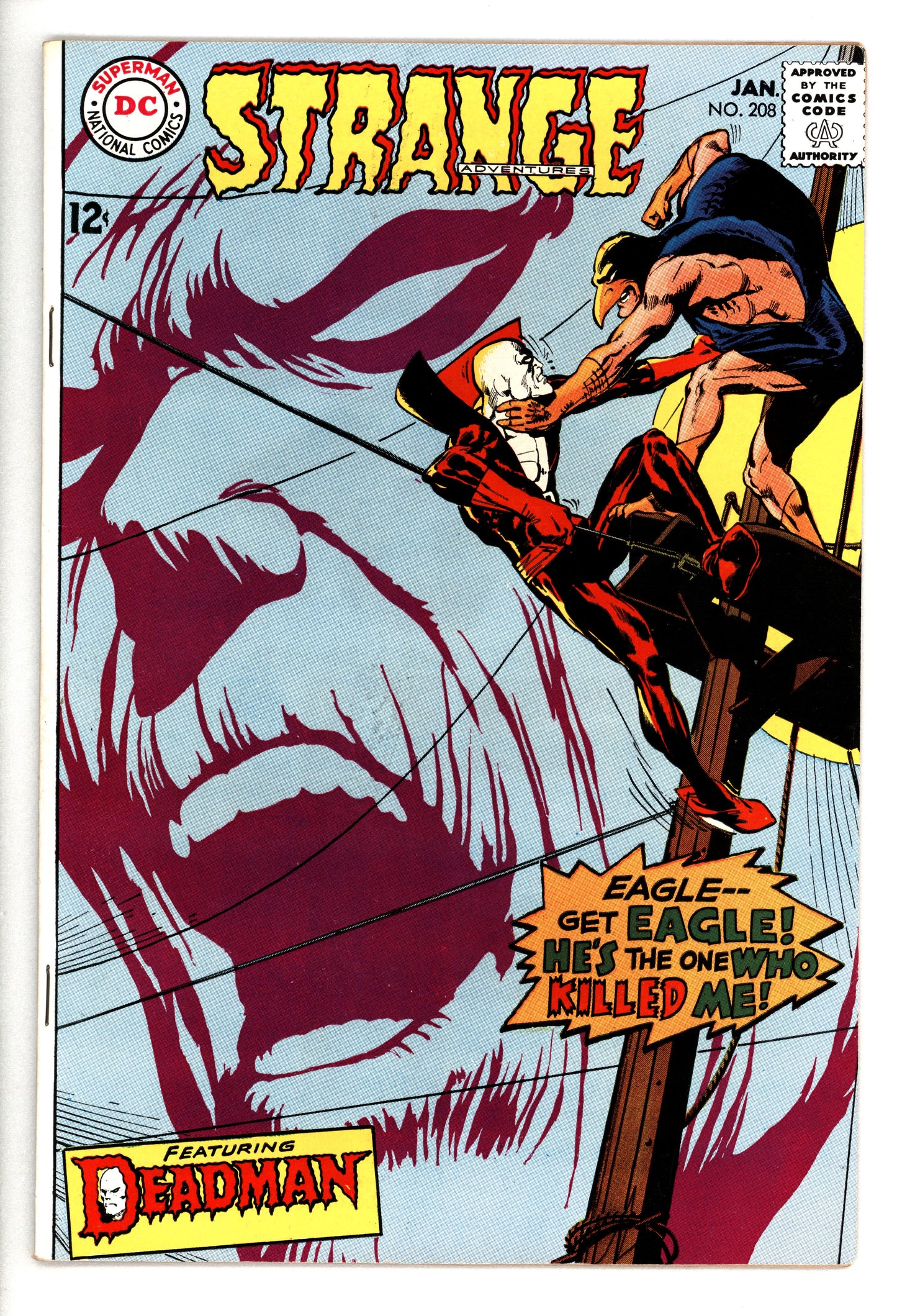 Strange Adventures #208 FN