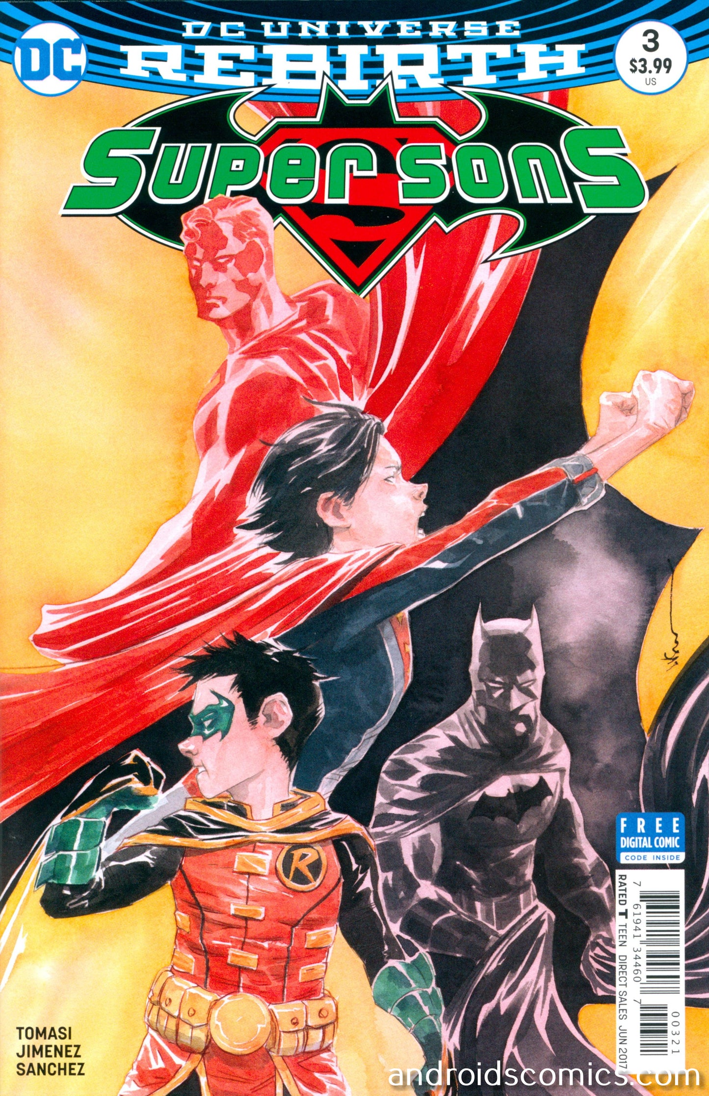 Super Sons #3 Cover B