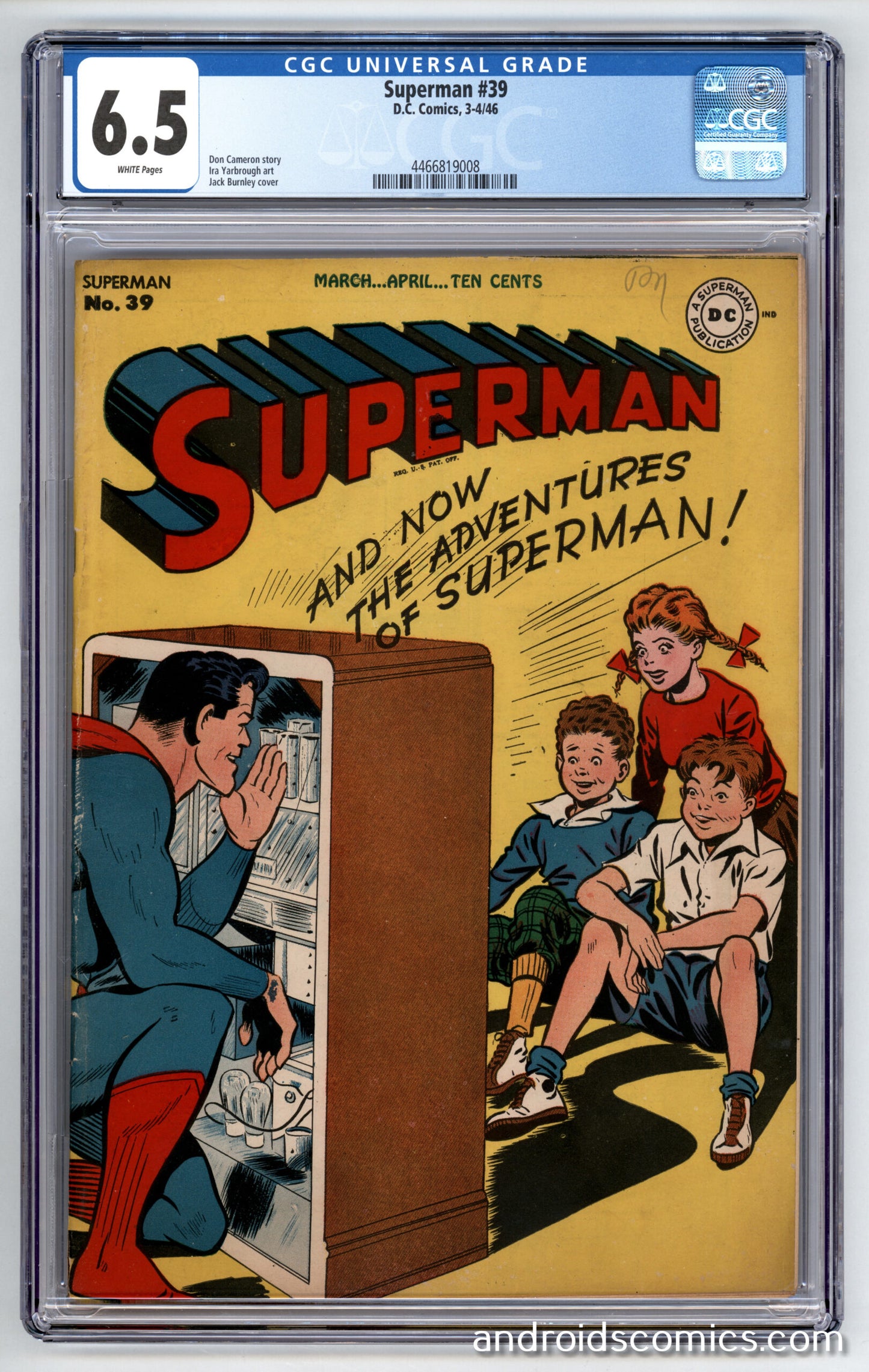 Superman #39 CGC 6.5