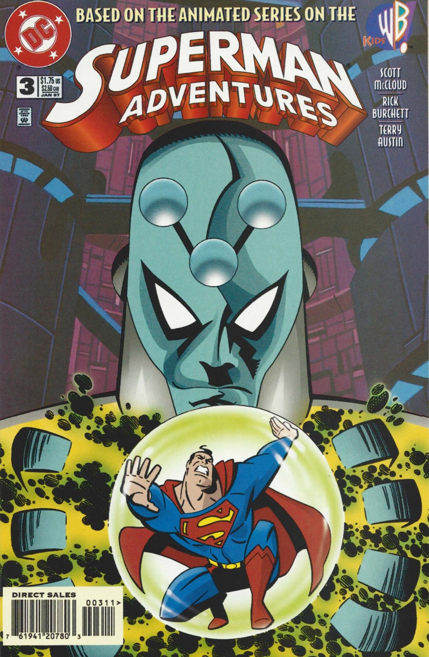 Superman Adventures #3 NM