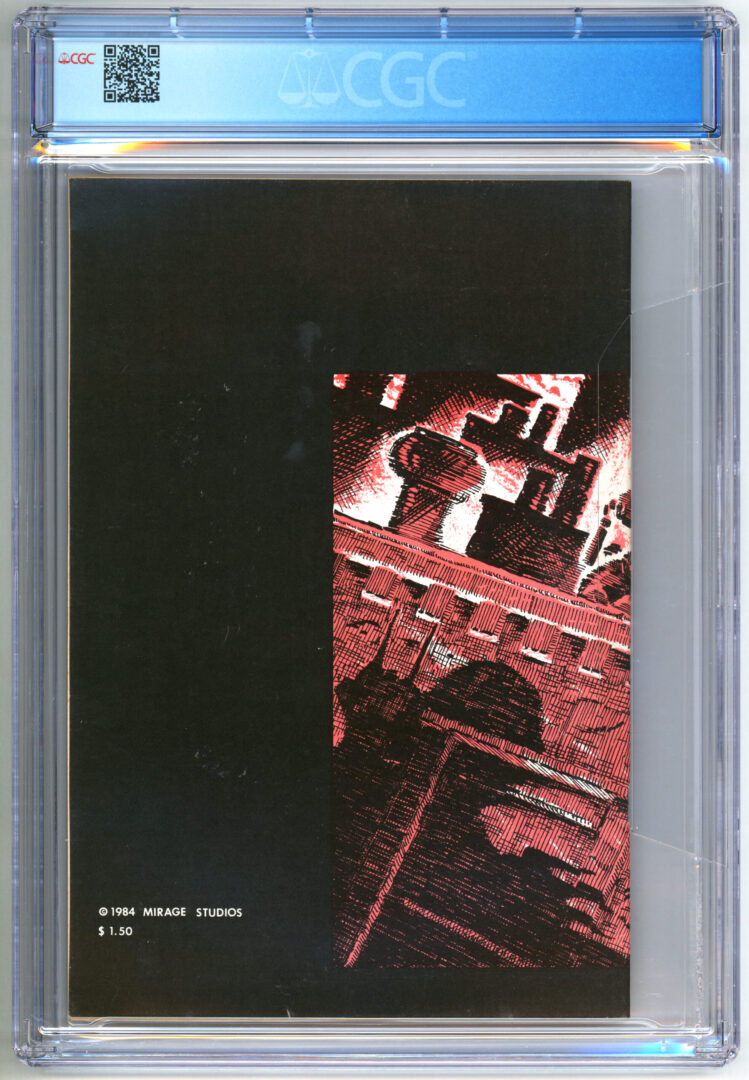 Teenage Mutant Ninja Turtles #1 3rd Print Origin & 1st App.