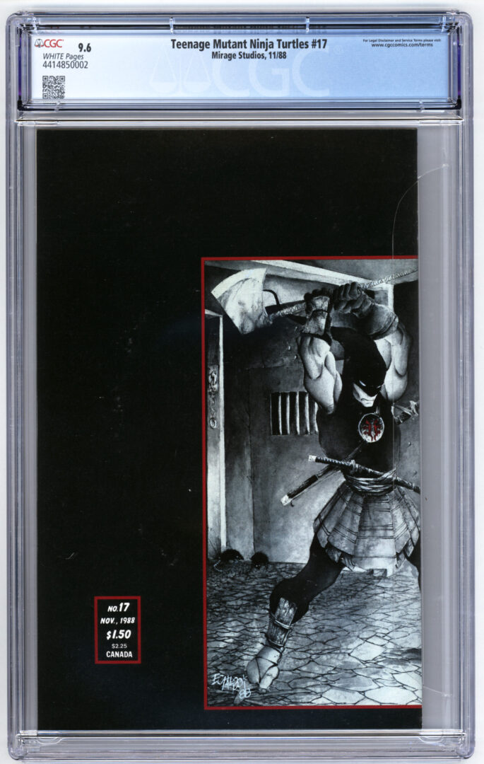 Teenage Mutant Ninja Turtles #17 CGC 9.6