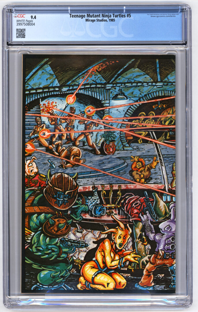 Teenage Mutant Ninja Turtles #5 CGC 9.4