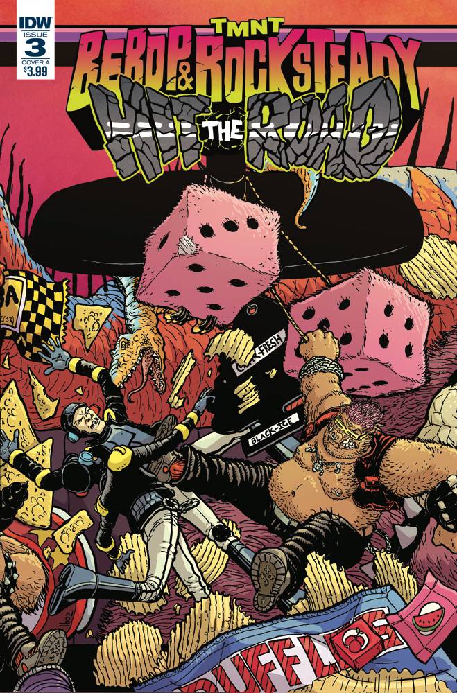 Teenage Mutant Ninja Turtles Bebop & Rocksteady Hit the Road #3 Cover A NM