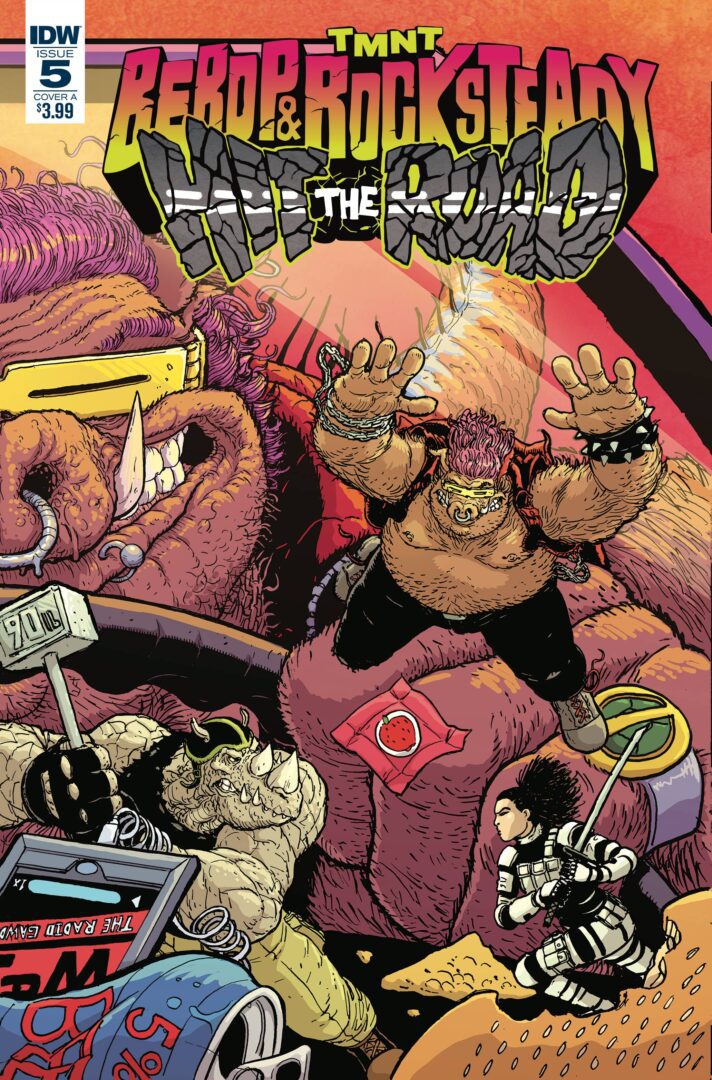 Teenage Mutant Ninja Turtles Bebop & Rocksteady Hit the Road #5 Cover A