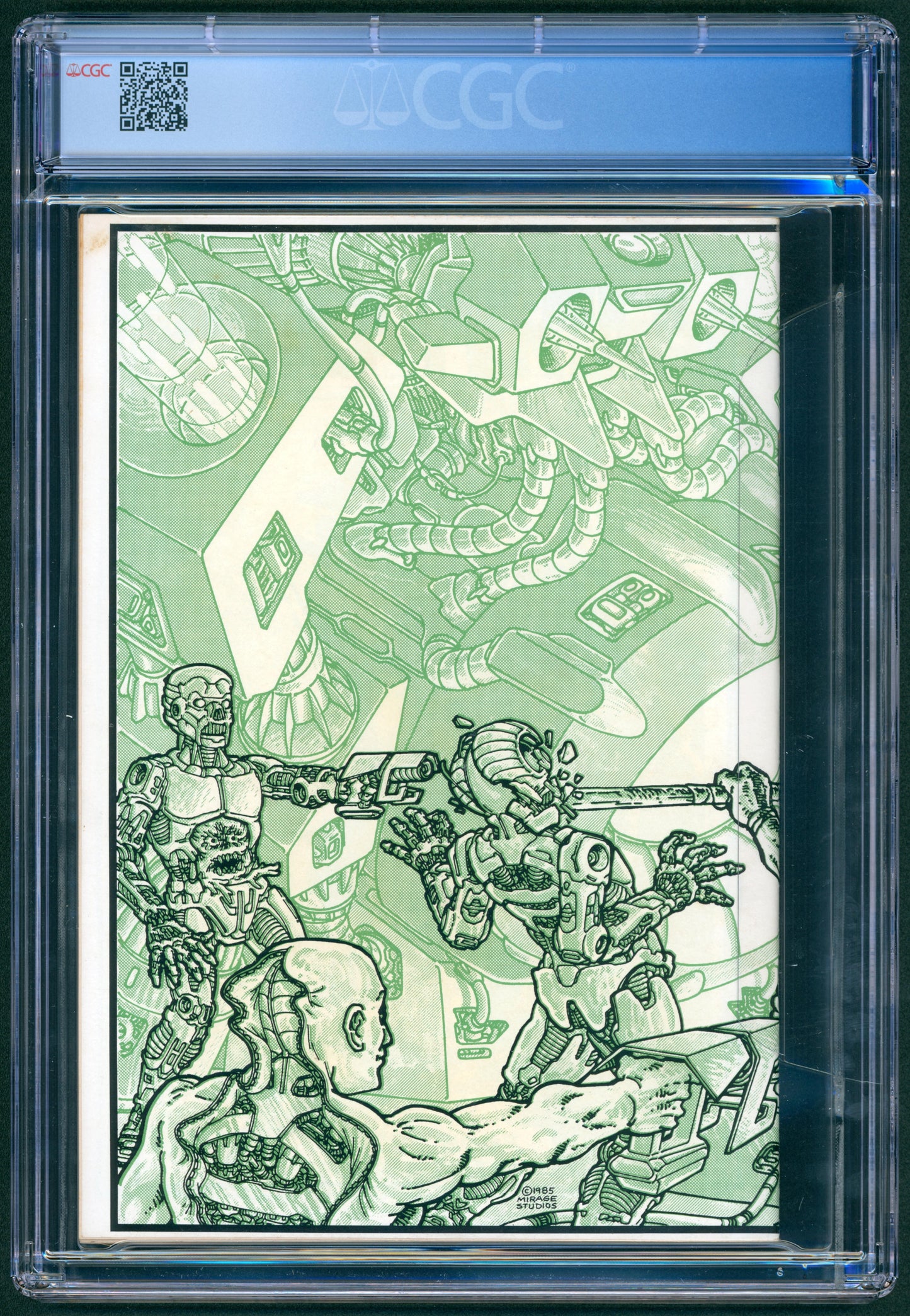 Teenage Mutant Ninja Turtles #4 CGC 8.5