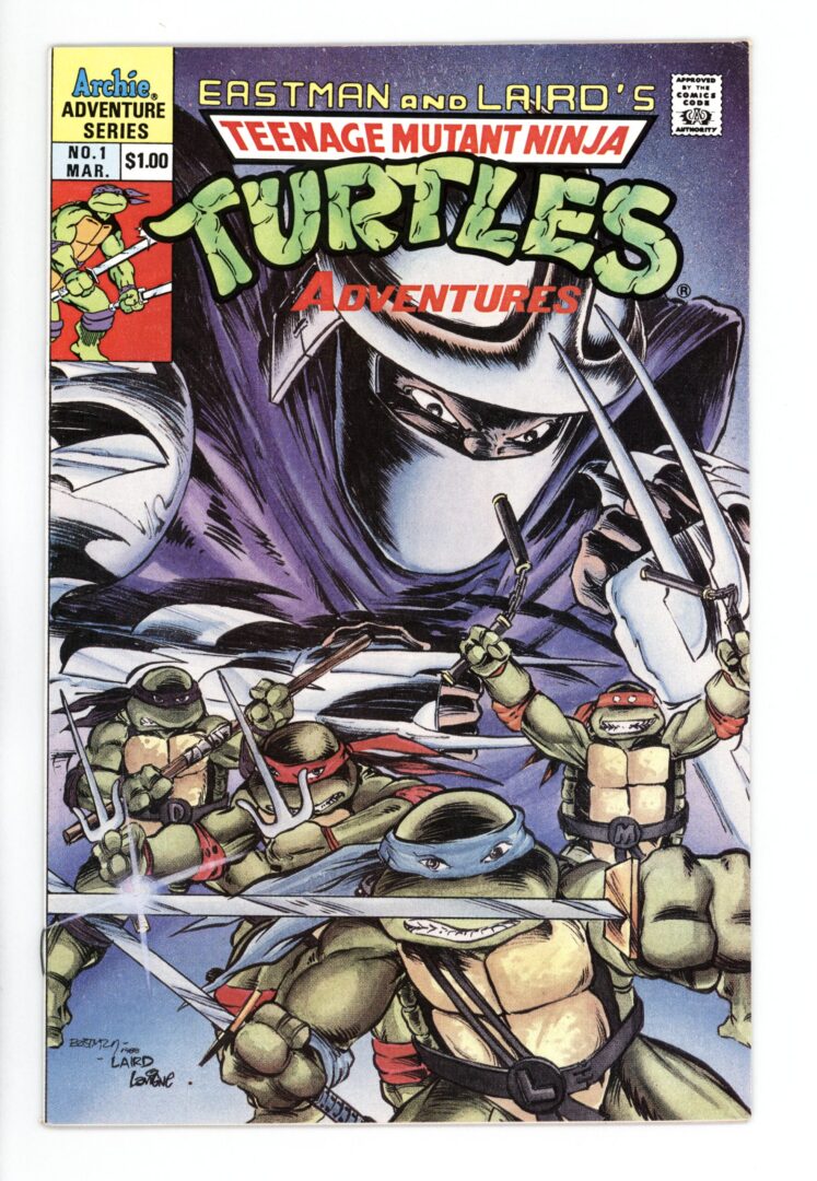 Teenage Mutant Ninja Turtles Adventures #1 VF/NM