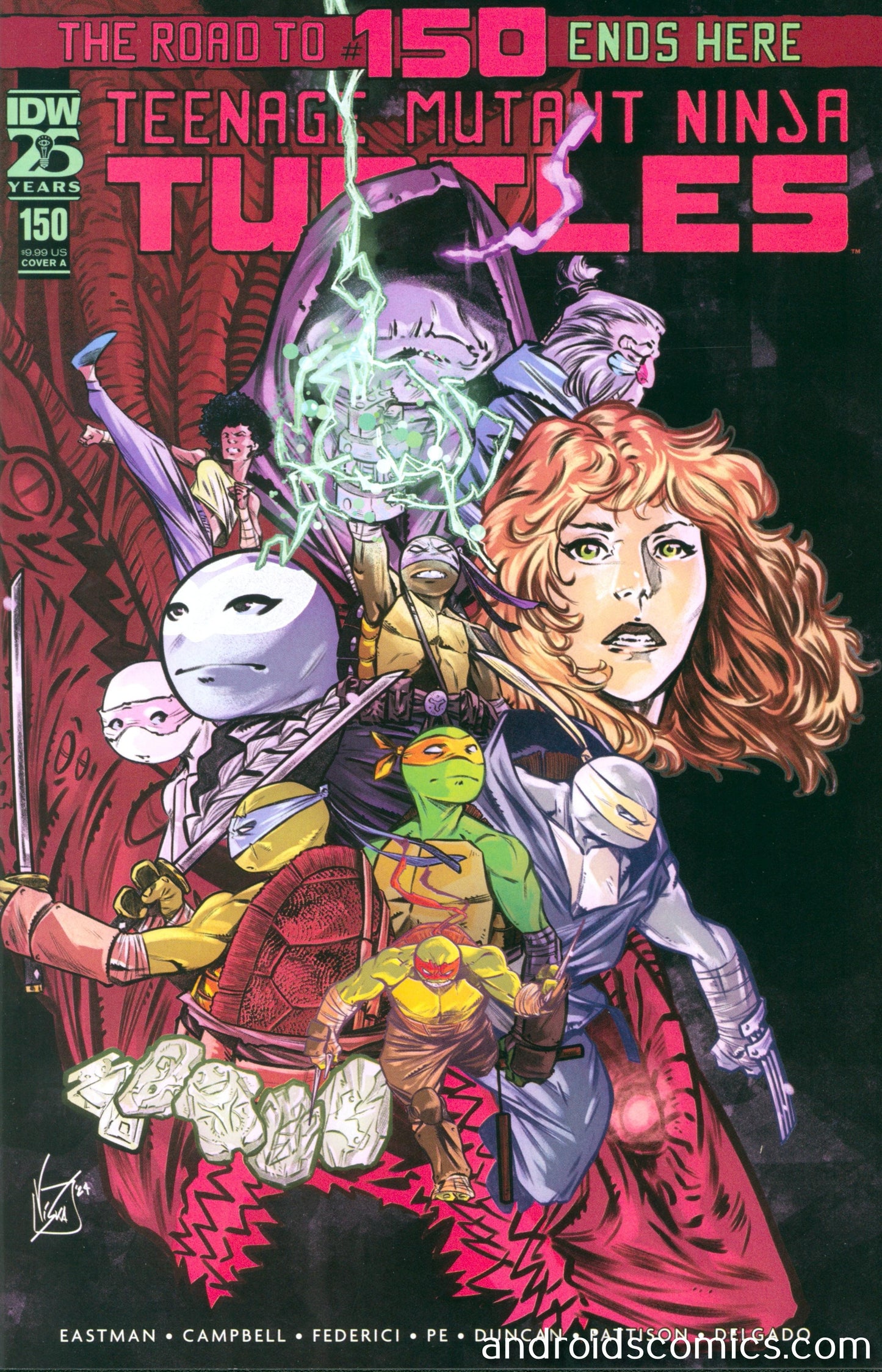 Teenage Mutant Ninja Turtles #150 Cover A (Federici)