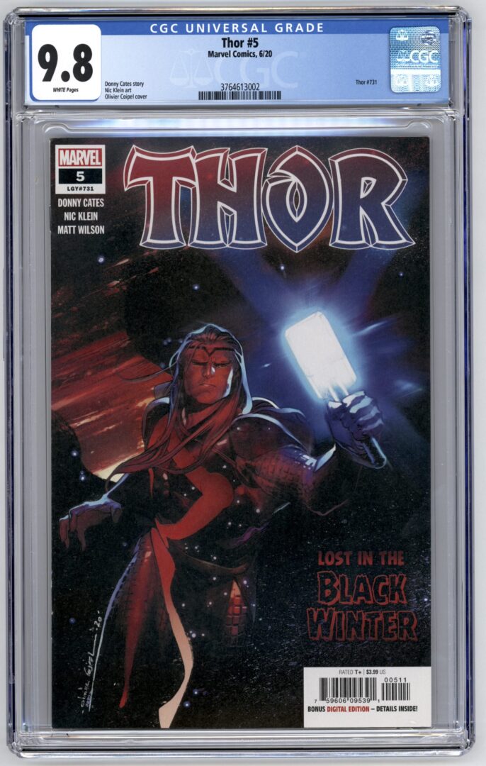 Thor #5 CGC 9.8 1st App. of Black Winter