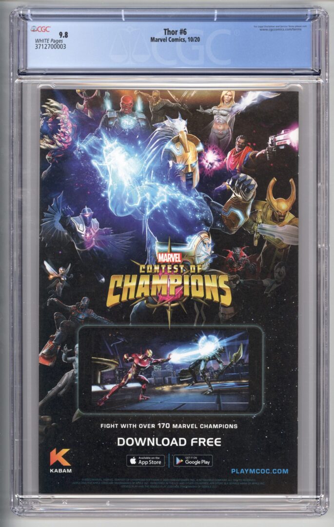 Thor #6 Cover A CGC 9.8