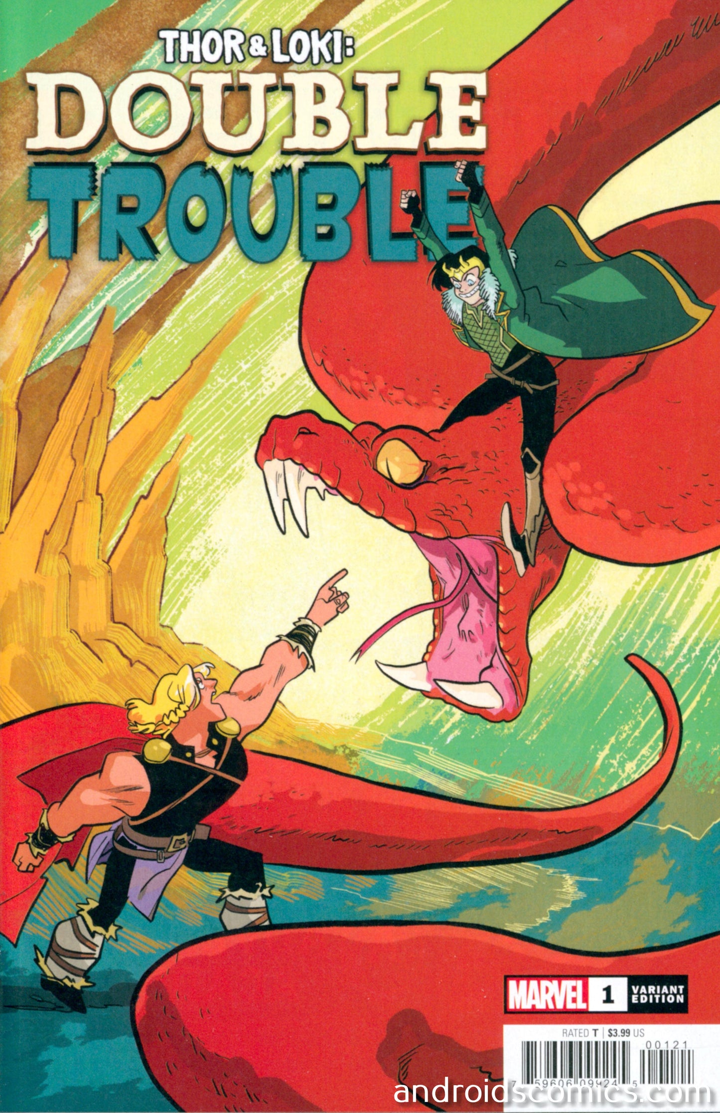 Thor And Loki Double Trouble #1 (Of 4) Henderson Variant