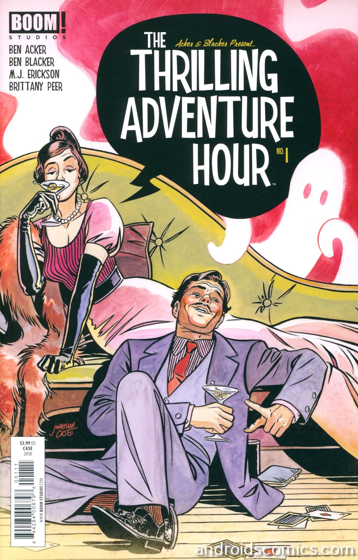 Thrilling Adventure Hour #1 (Of 8) Cover A Case