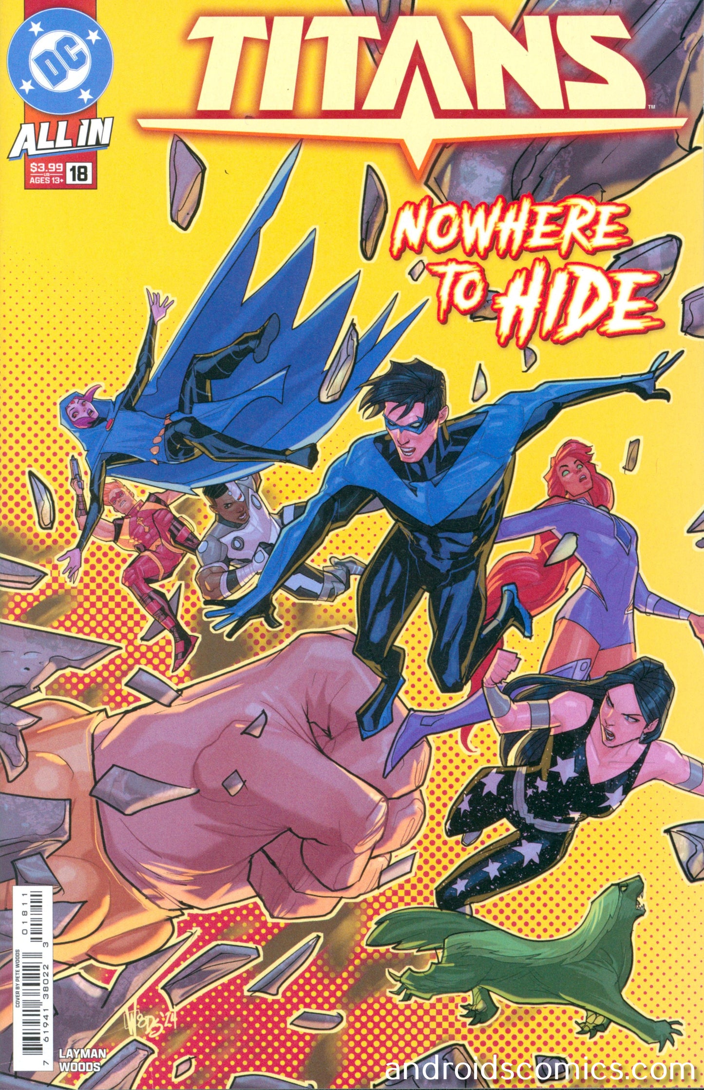 Titans #18 Cover A Pete Woods