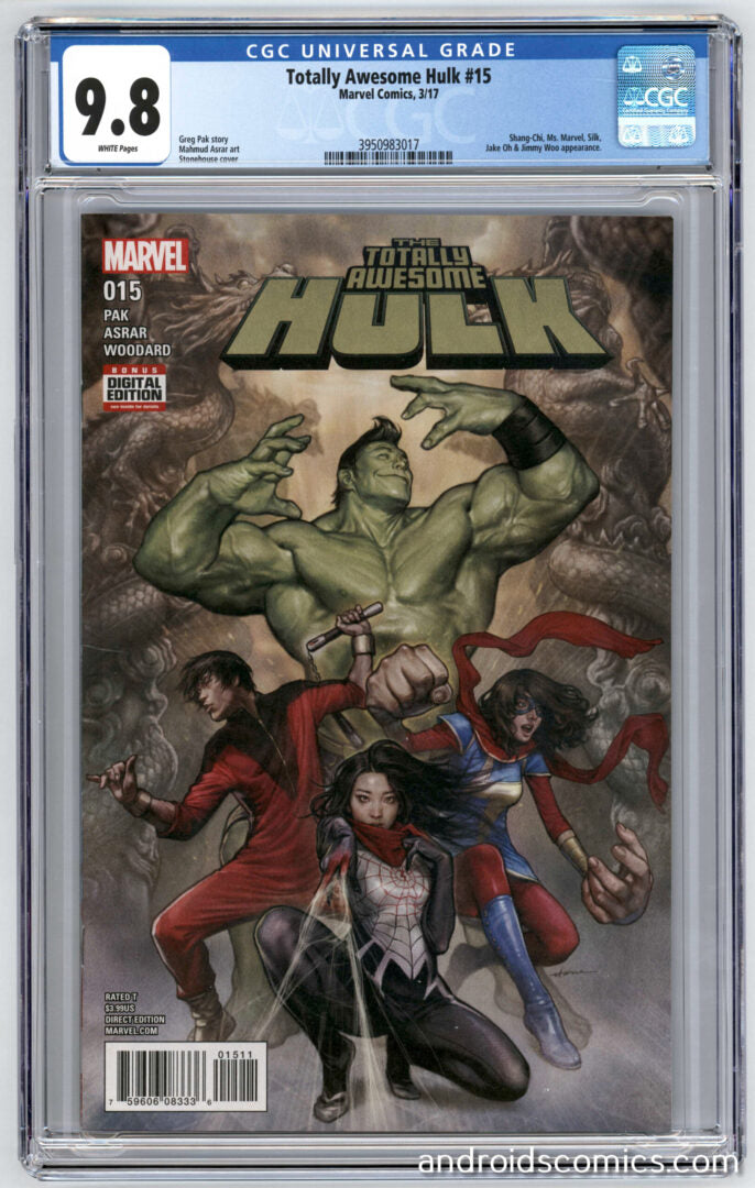 Totally Awesome Hulk #15 CGC 9.8