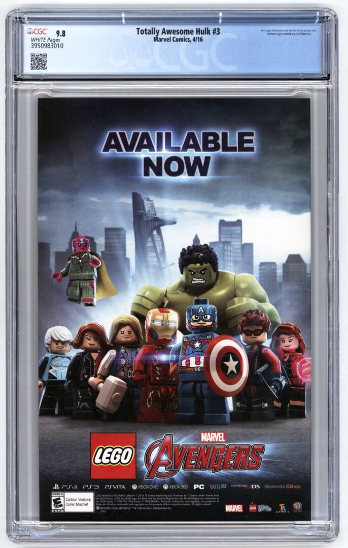 Totally Awesome Hulk #3 CGC 9.8 1st App. of Kid Kaiju