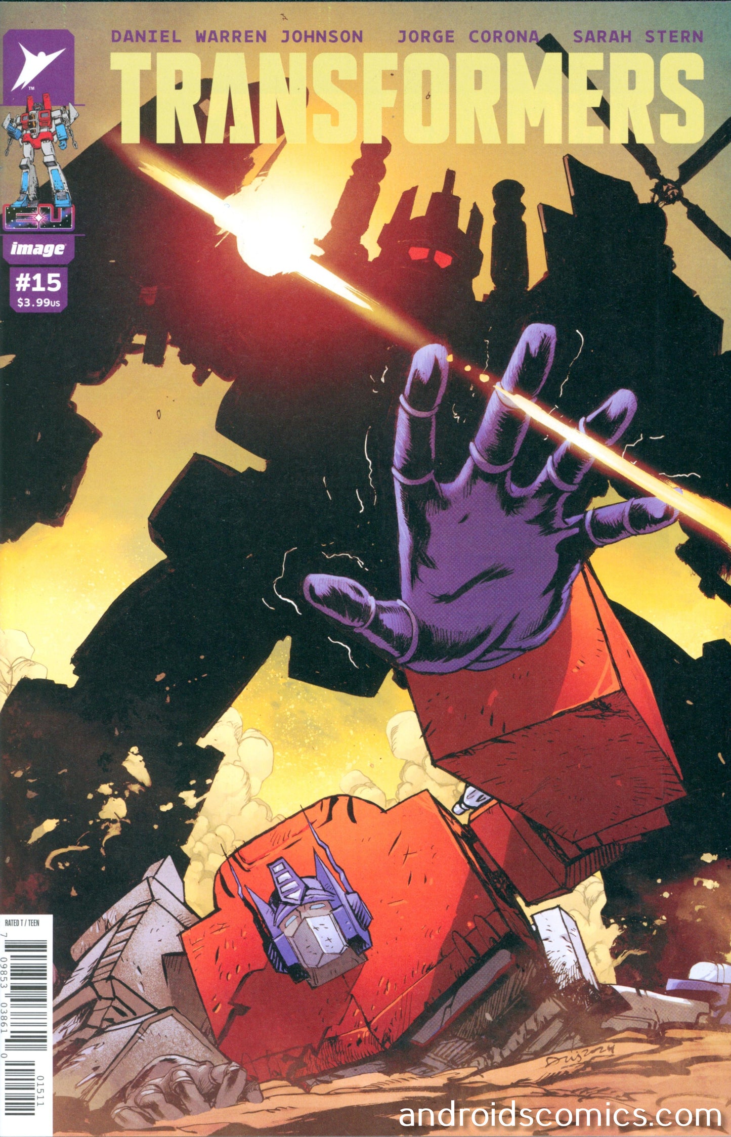 Transformers #15 Cover A Johnson & Spicer