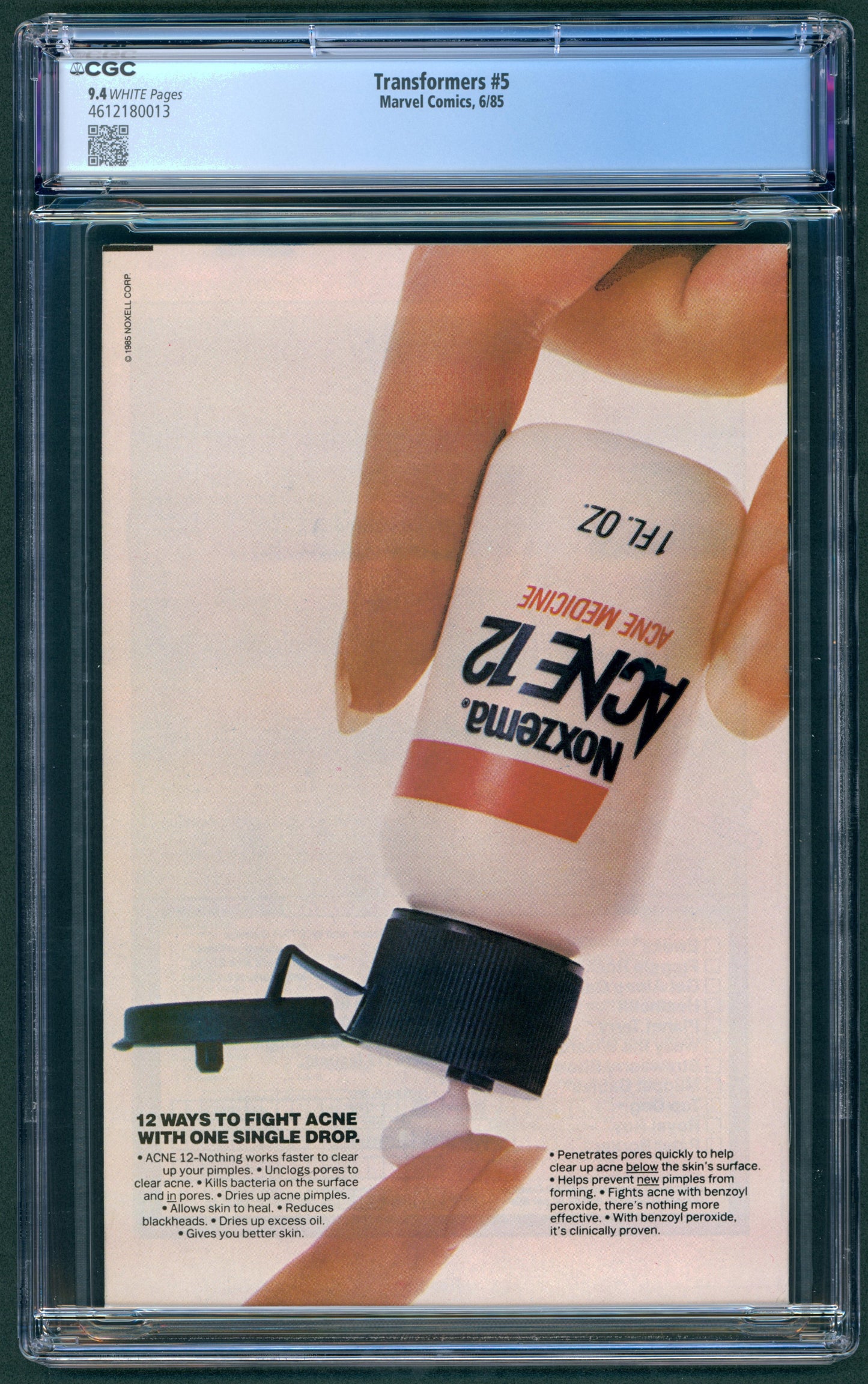 Transformers #5  CGC 9.4