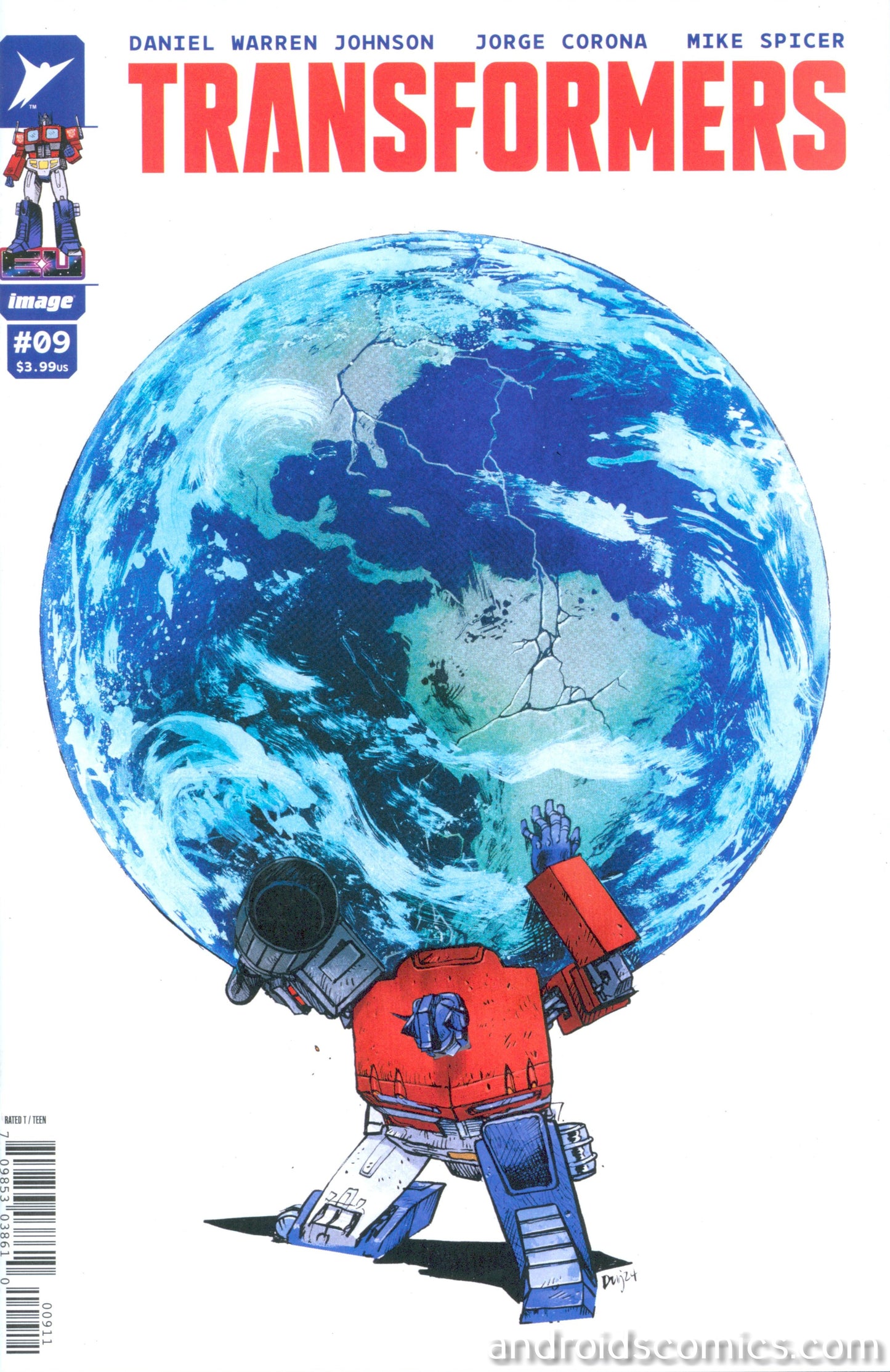 Transformers #9 Cover A Daniel Warren Johnson & Mike Spicer