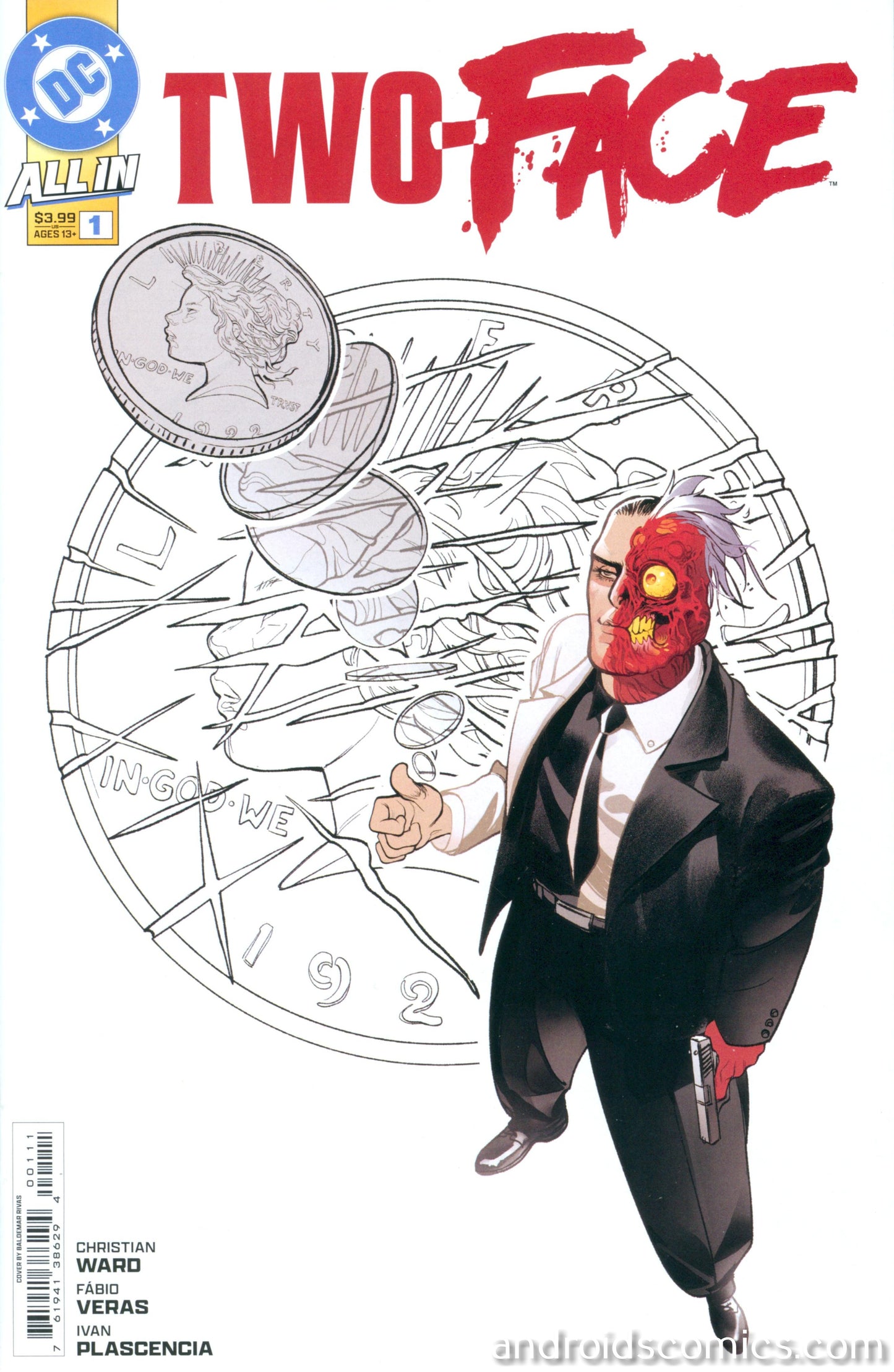 Two Face #1 (Of 6) Cover A Baldemar Rivas