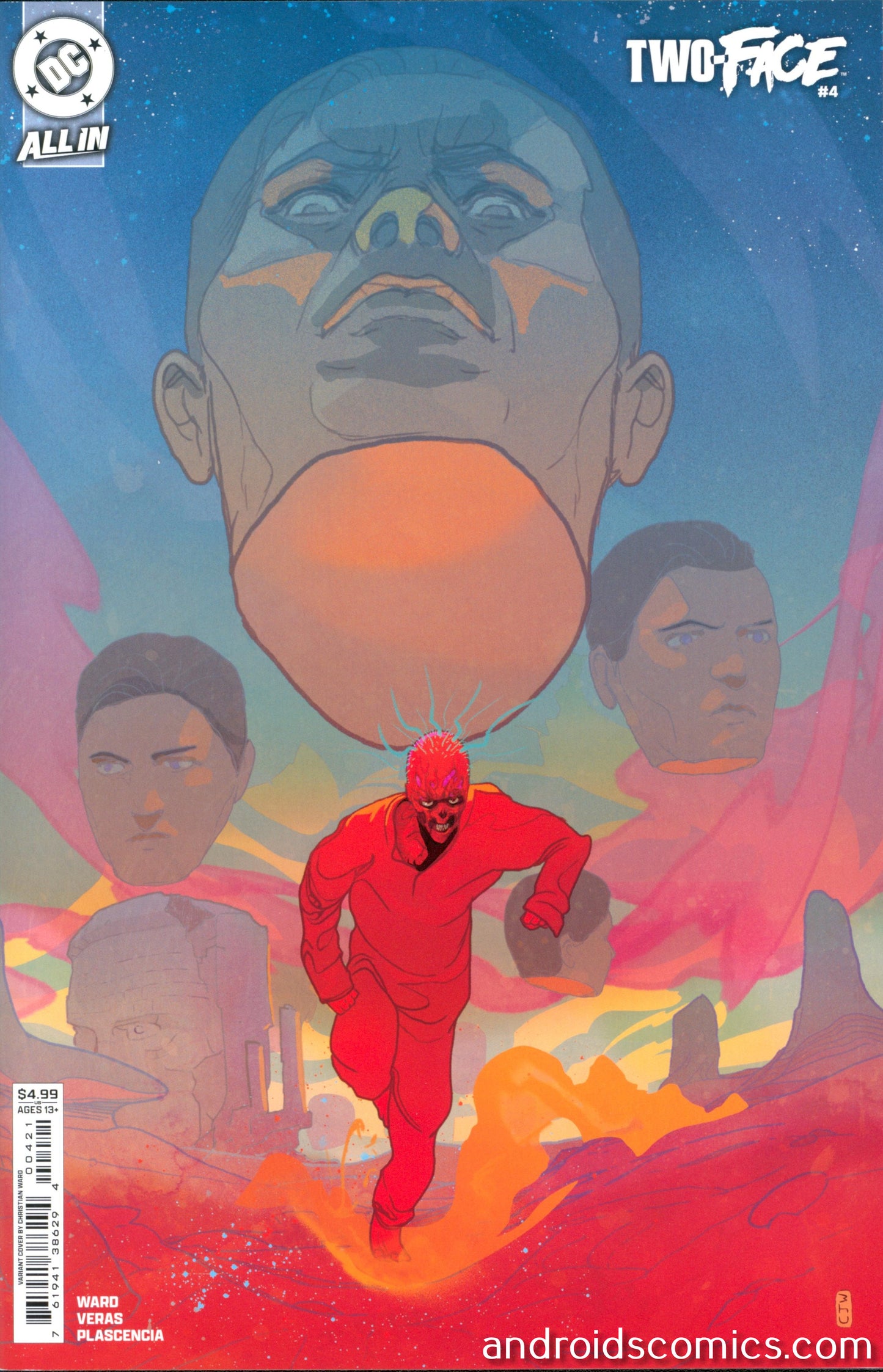Two-Face #4 (Of 6) Cover B Christian Ward Variant