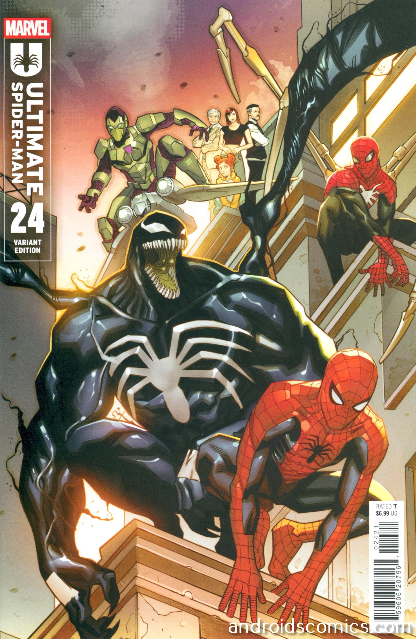 Ultimate Spider-Man #24 David Messina Heroes Variant