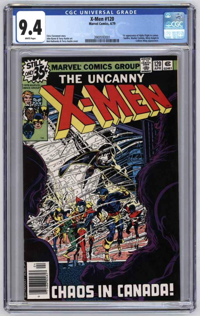 X-Men #120 CGC 9.4 1st appearance of Alpha Flight in cameo