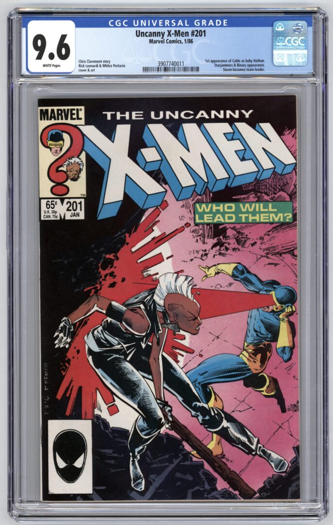Uncanny X-Men #201 CGC 9.6 1st App. of (Cable) as a baby