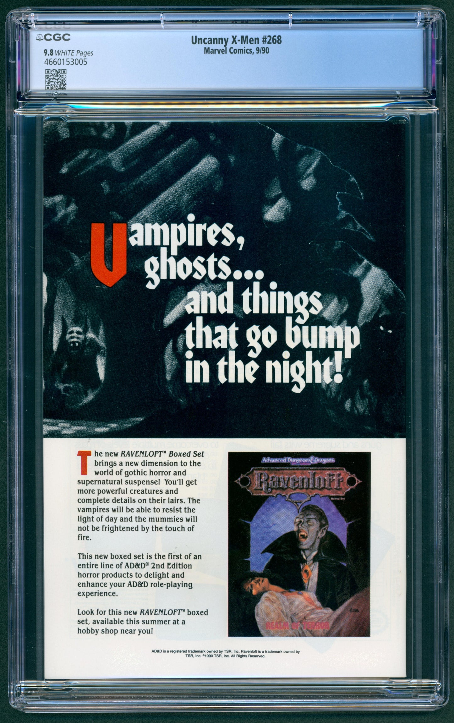 Uncanny X-Men #268 CGC 9.8