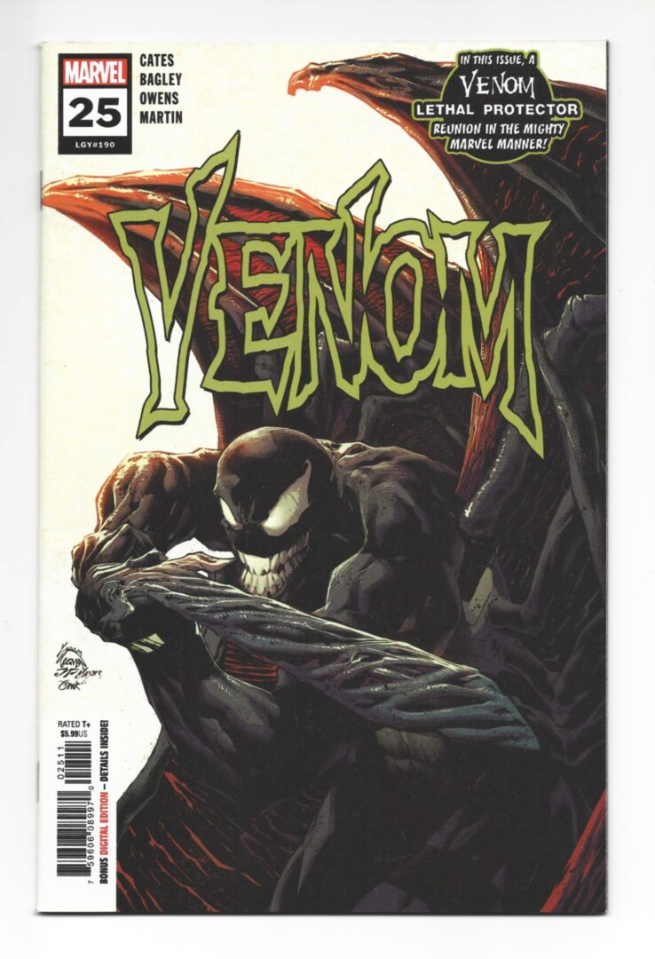 Venom #25 Cover A VF+ 1st cameo appearance of Virus