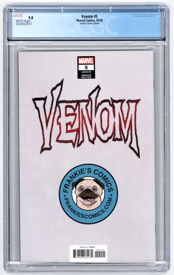 Venom #5 Variant CGC 9.8