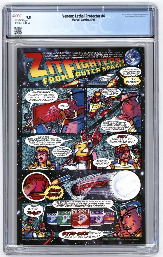 Venom: Lethal Protector #4 CGC 9.8 1st App. of Scream