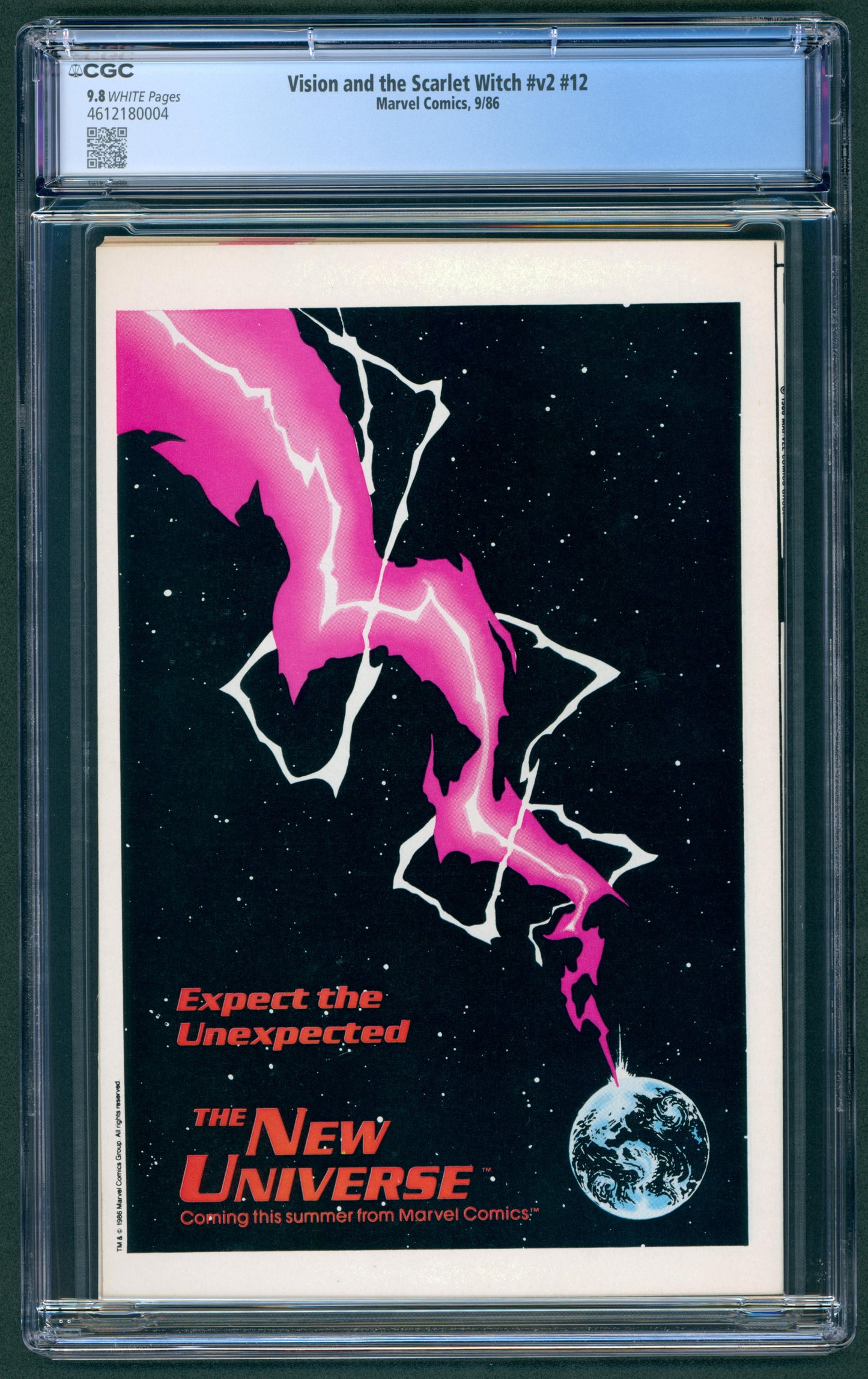 Vision and the Scarlet Witch #12 CGC 9.8