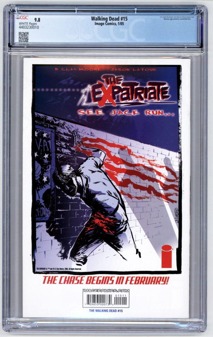 Walking Dead #15 CGC 9.8