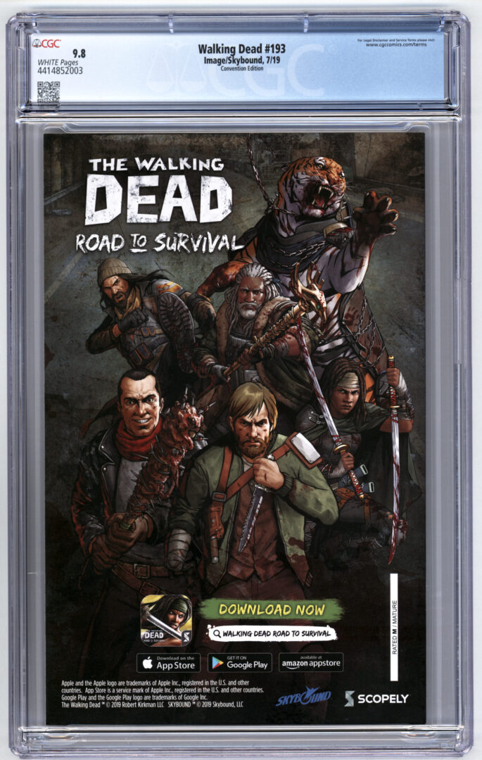 Walking Dead #193Convention EditionCGC 9.8