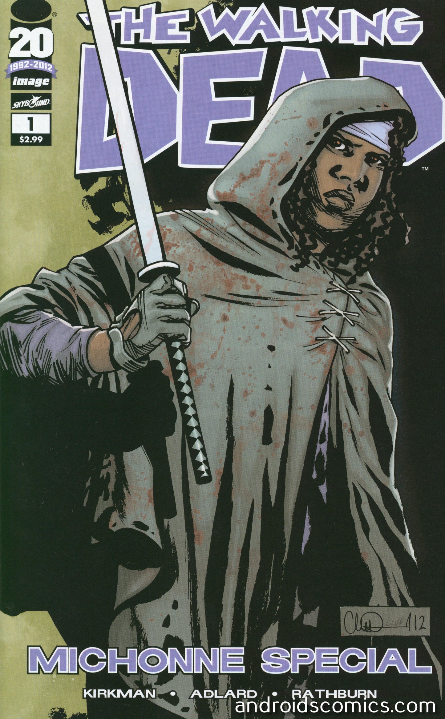 Walking Dead Michonne Special #1 1st Print (Mature)