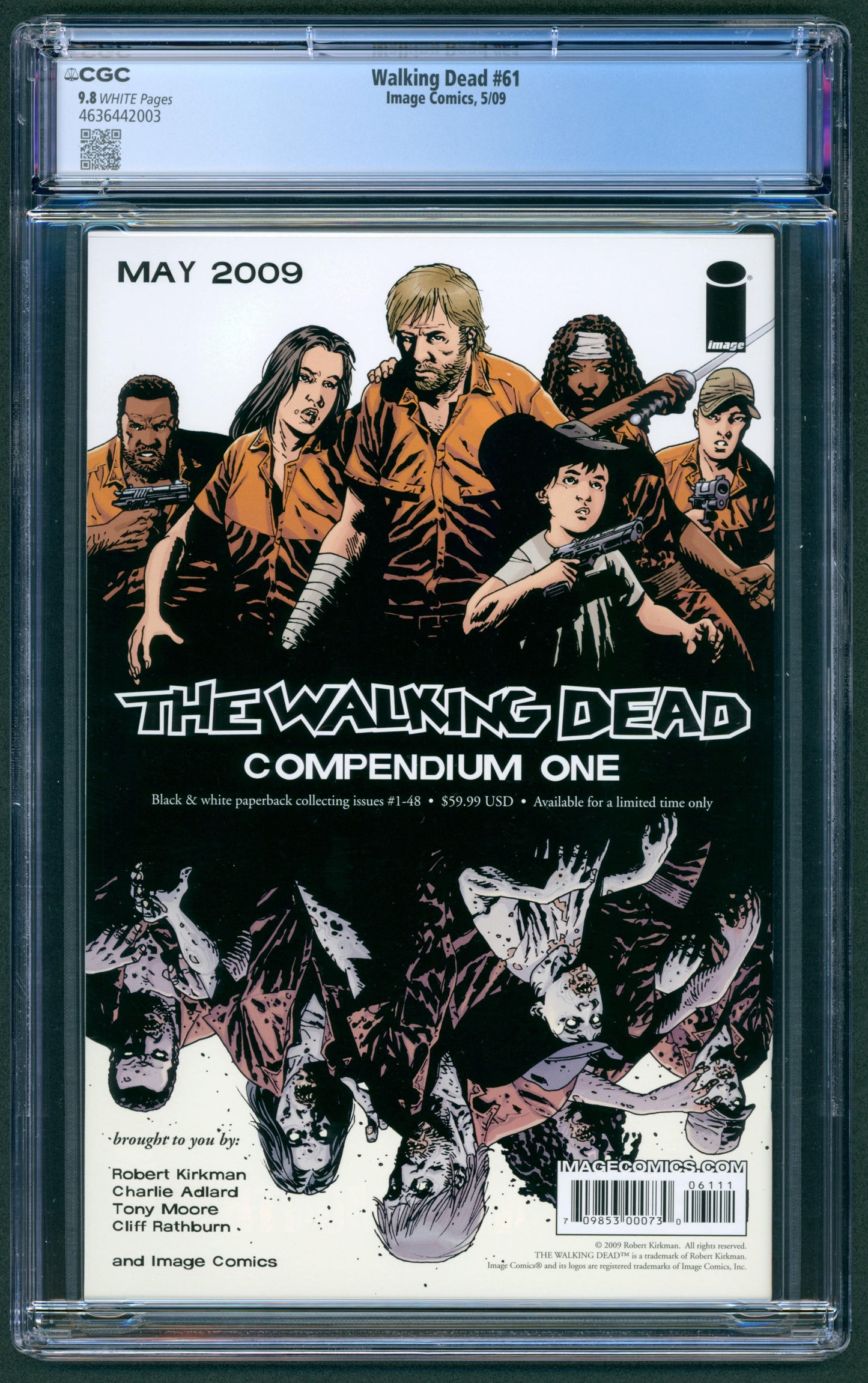 Walking Dead #61 CGC 9.8 1st App. of Father Gabriel