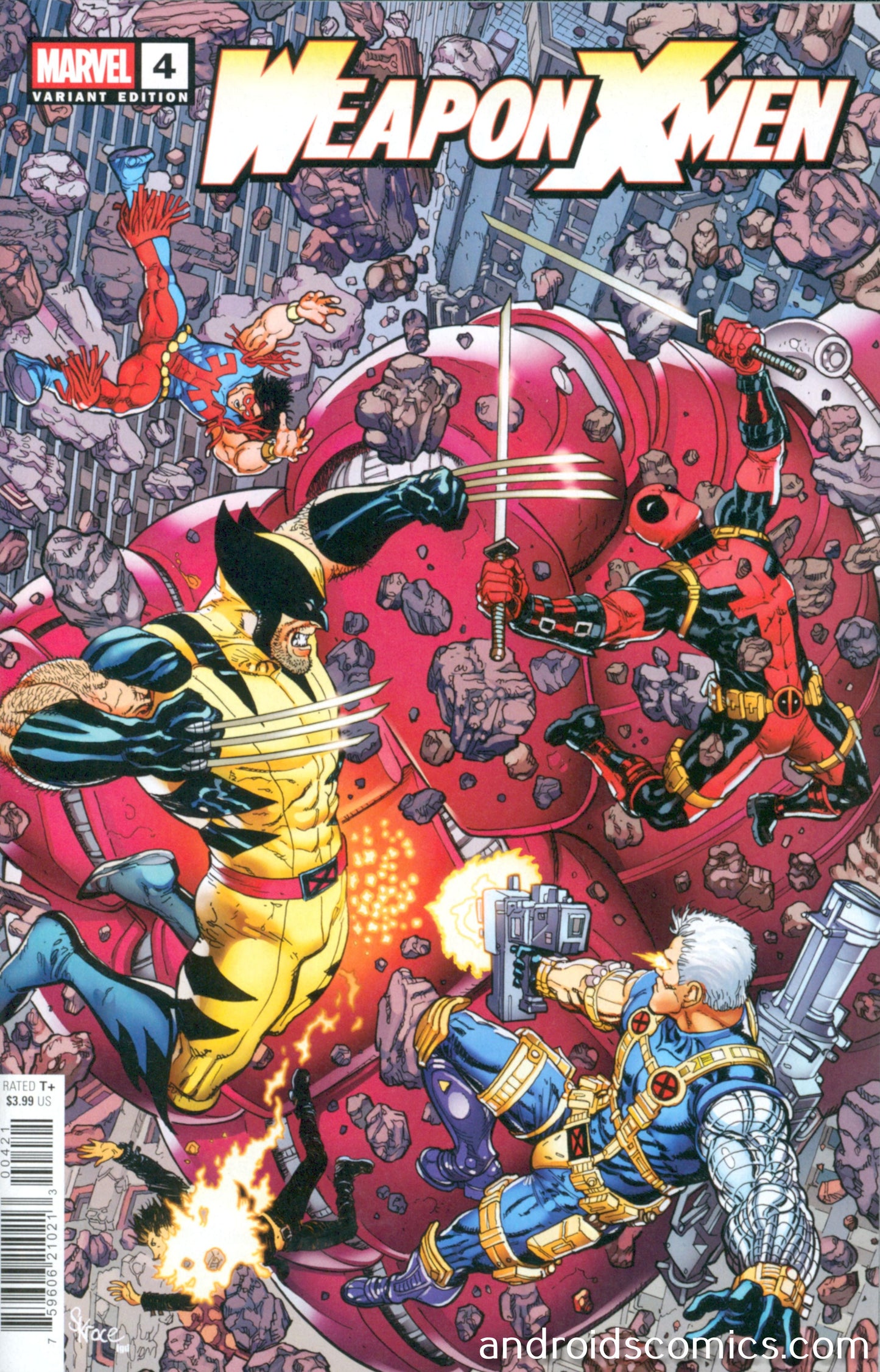 Weapon X-Men #4 Steve Skroce Variant